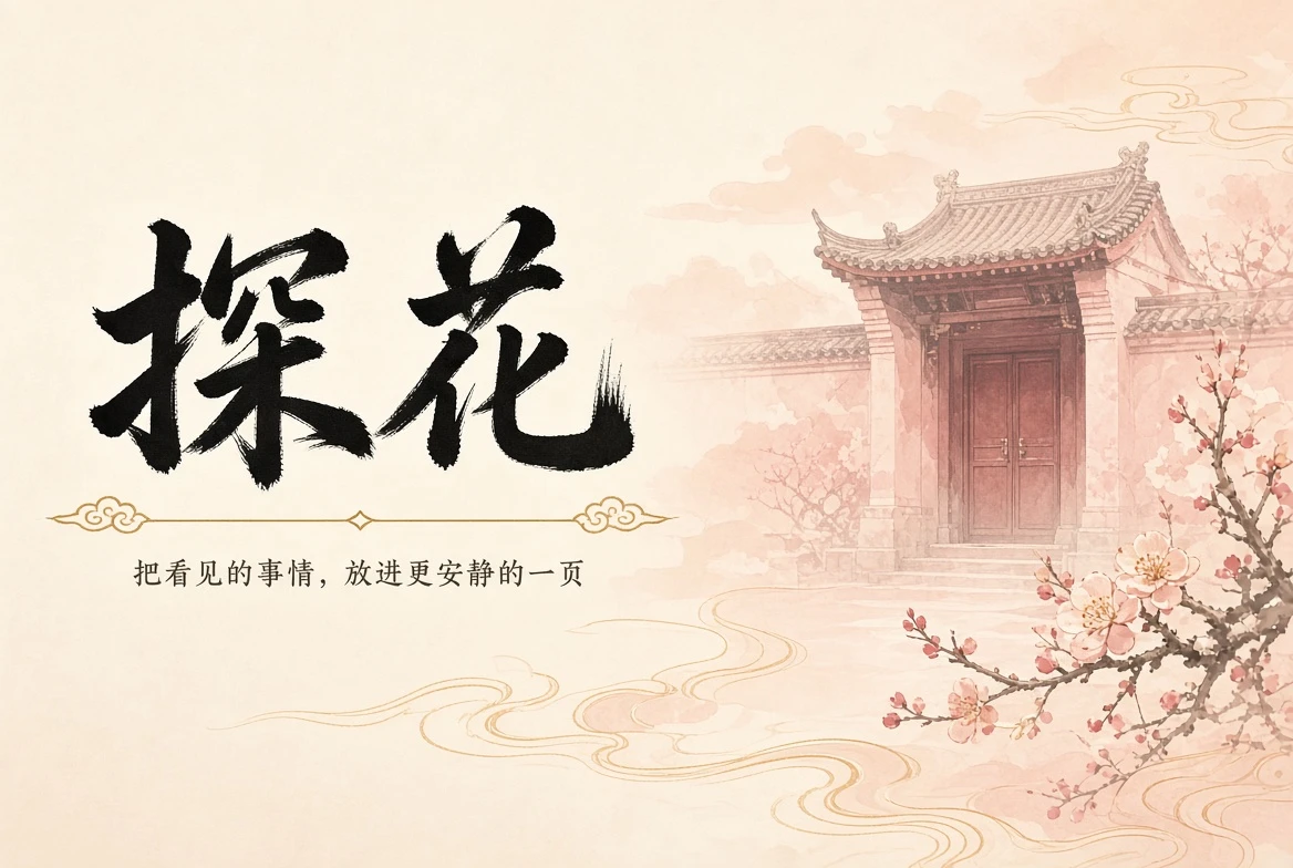 探花庭院封面